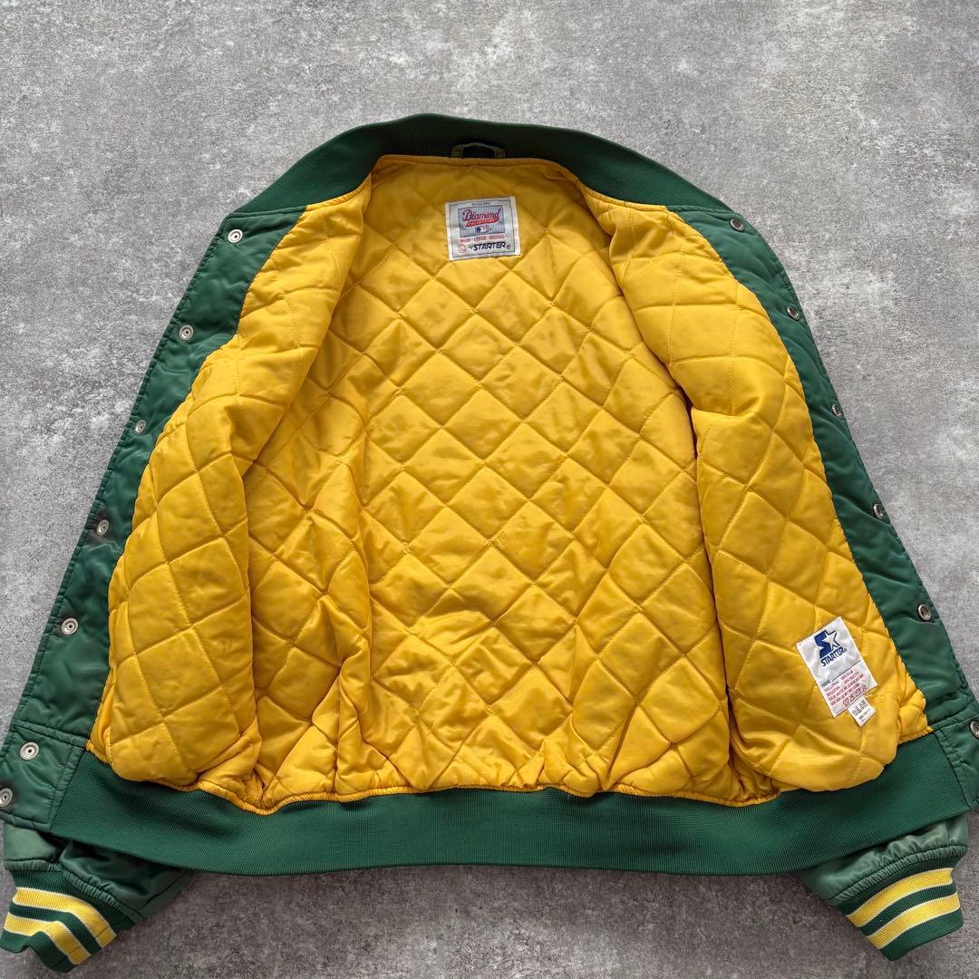 【STARTER】 OAKLAND ATHLETICS スタジャン ワッペン刺繍