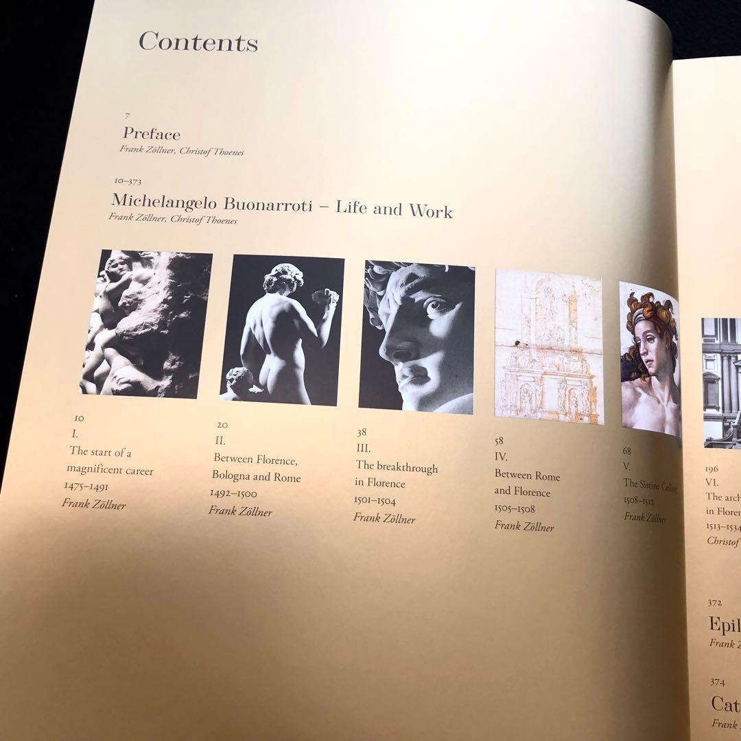 ミケランジェロ 全作品集「Michelangelo」2022年 Taschen