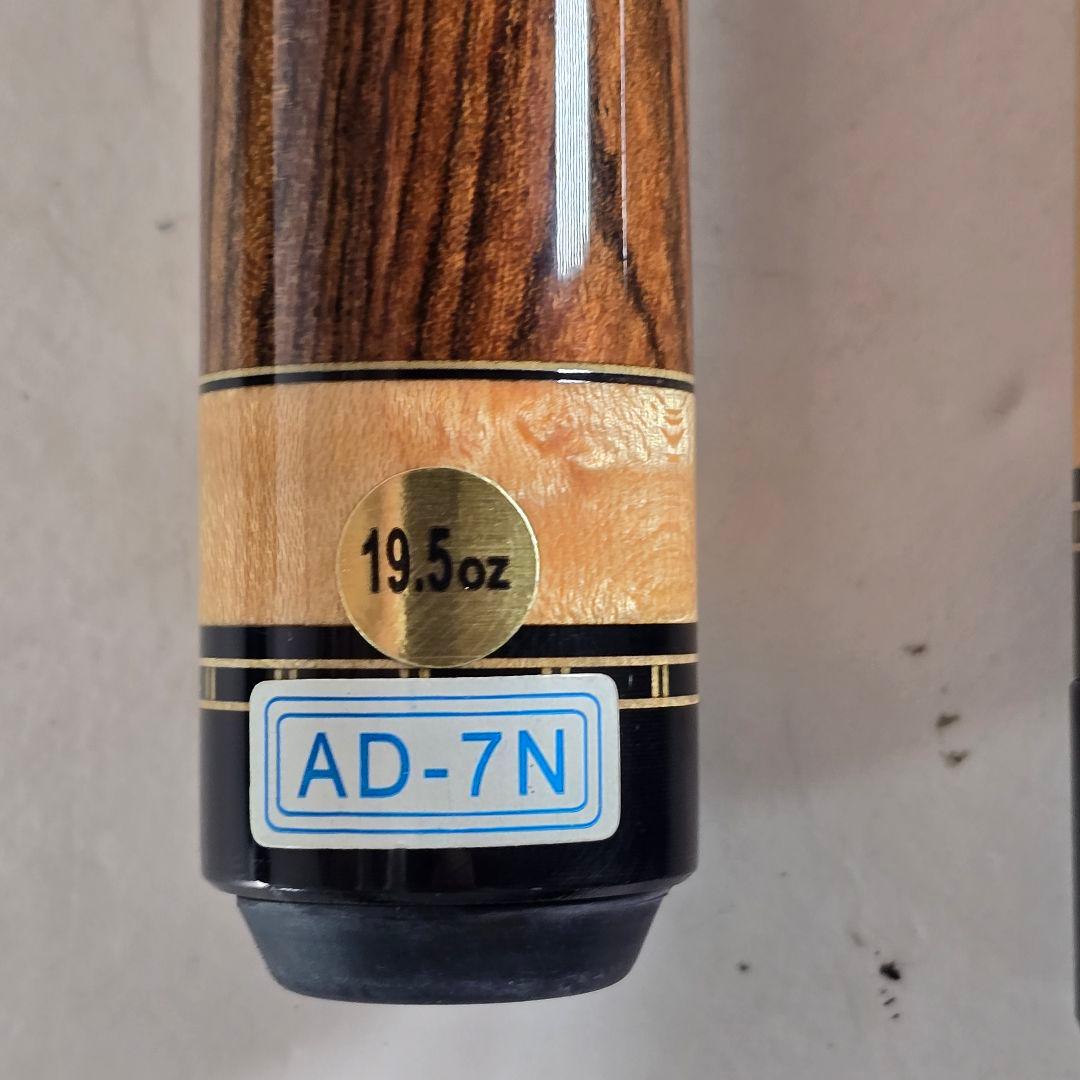 ADAM ビリヤード キュー　AD-7N 58インチ 19.5オンス ケース付き