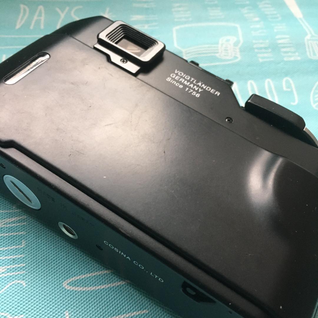 《難あり実用》 ベッサR コシナ フォクトレンダー、箱・取説・付属ストラップ付