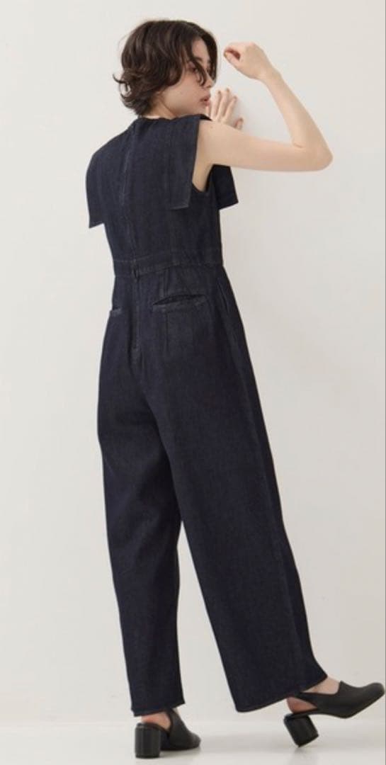 クラネ　デニムオールインワン