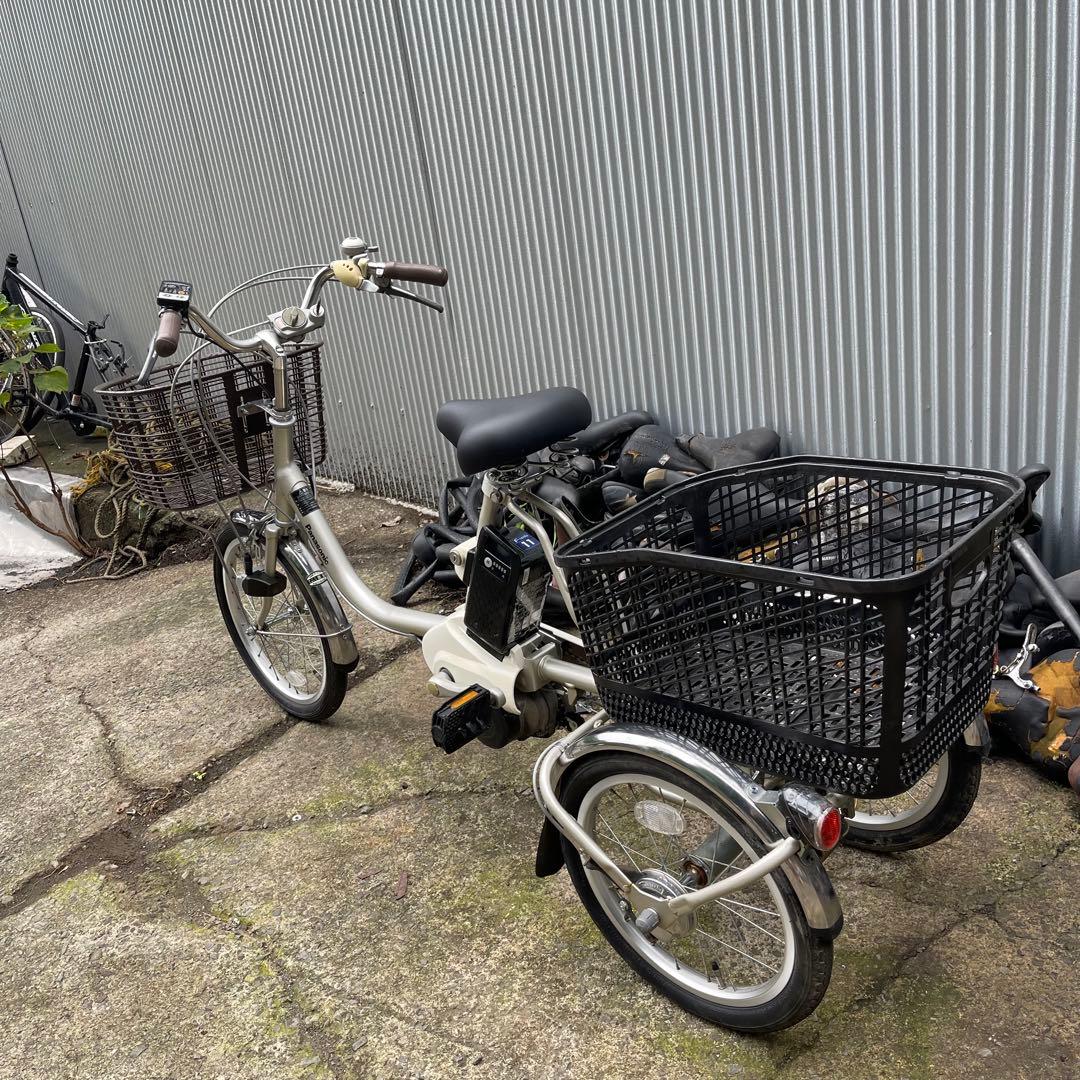 Panasonic ビビライフ BE-ELR83T 電動アシスト 三輪自転車