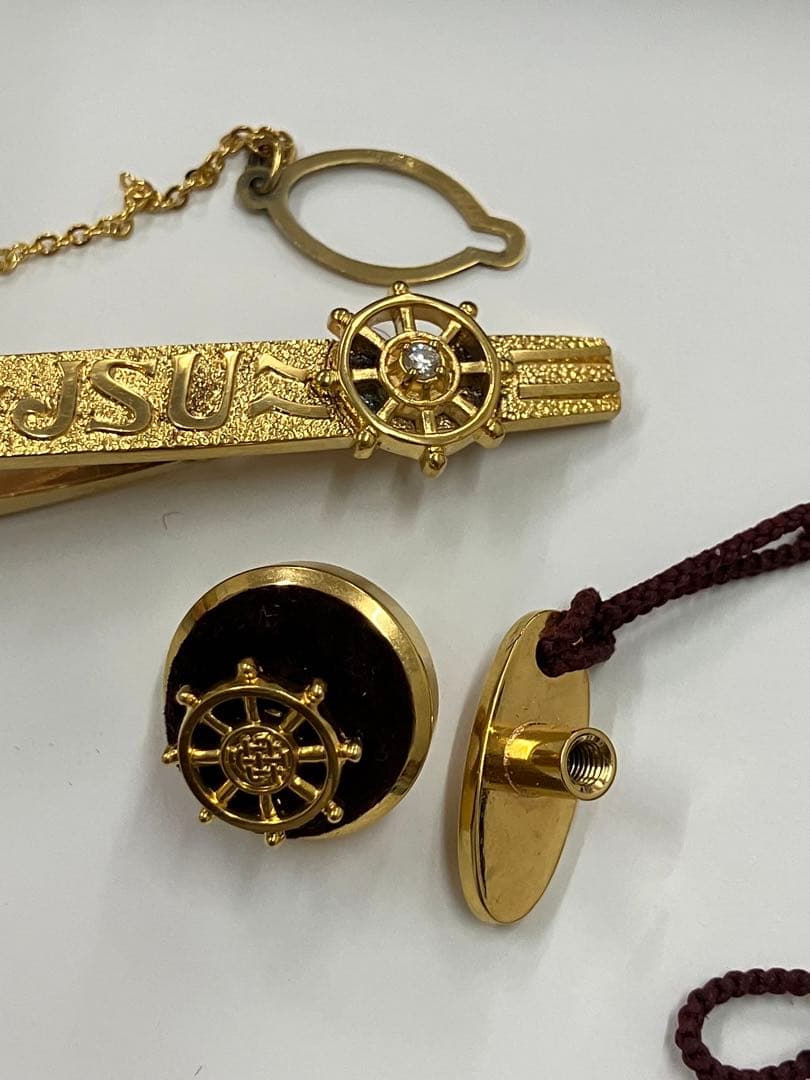 海員特別功労賞　タイピンセット