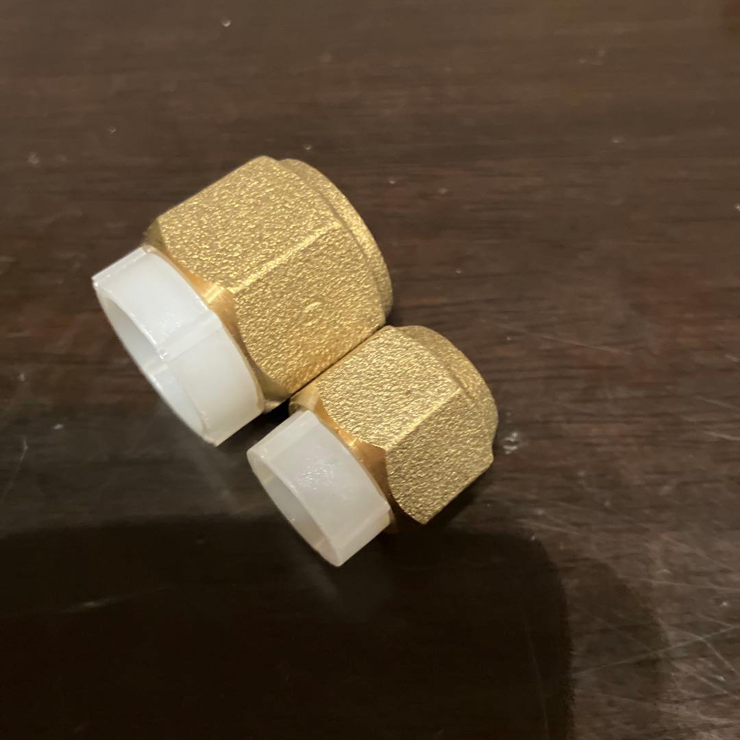 エアコン部材　フレアナット　2分3分　各100個セット合計200個