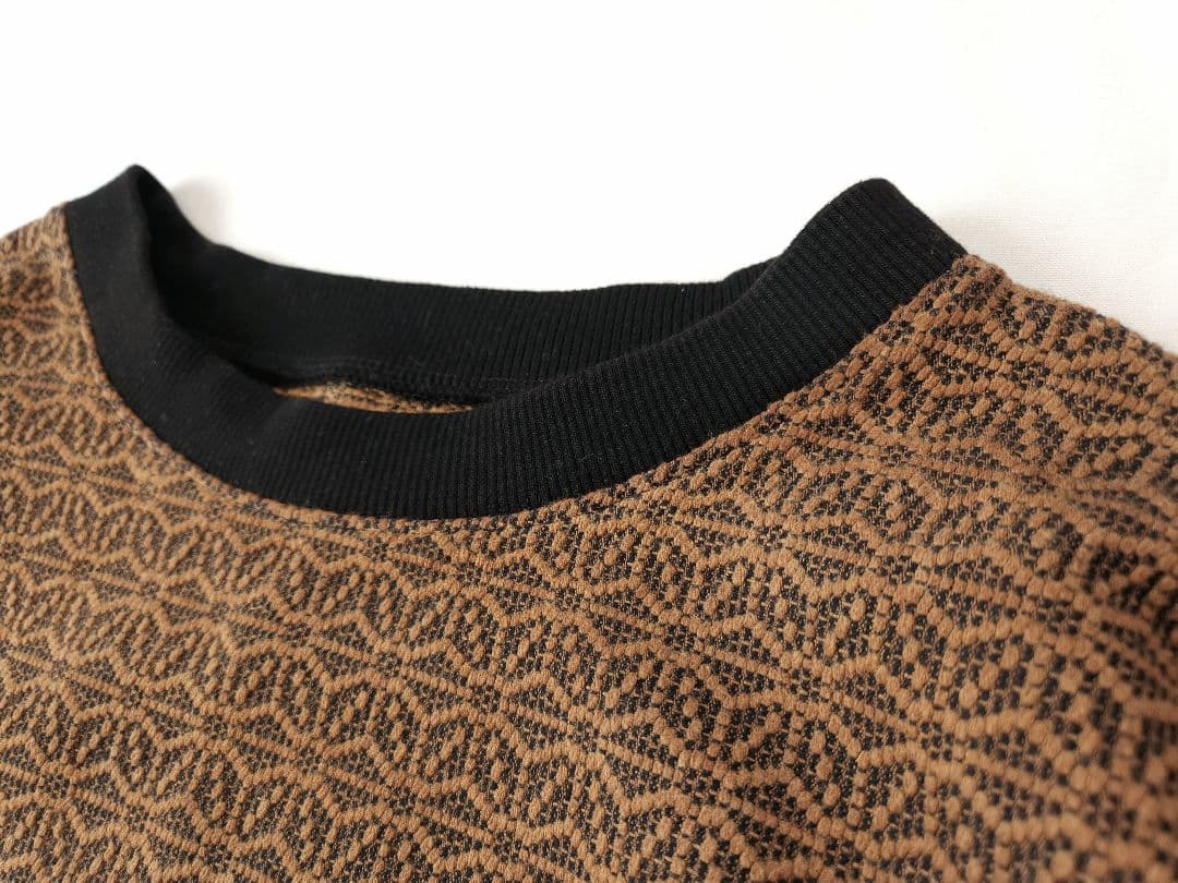 ◇ボンレスハム様◇UZUiRO　刺し子織　トレーナー　三河木綿　プルオーバー