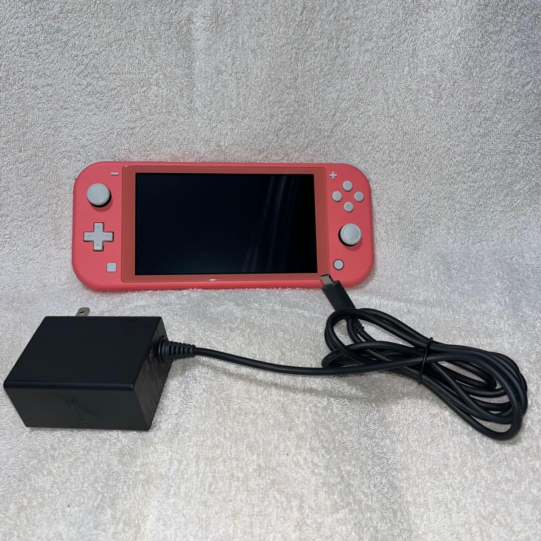 【美品】Nintendo Switch Lite コーラル 本体