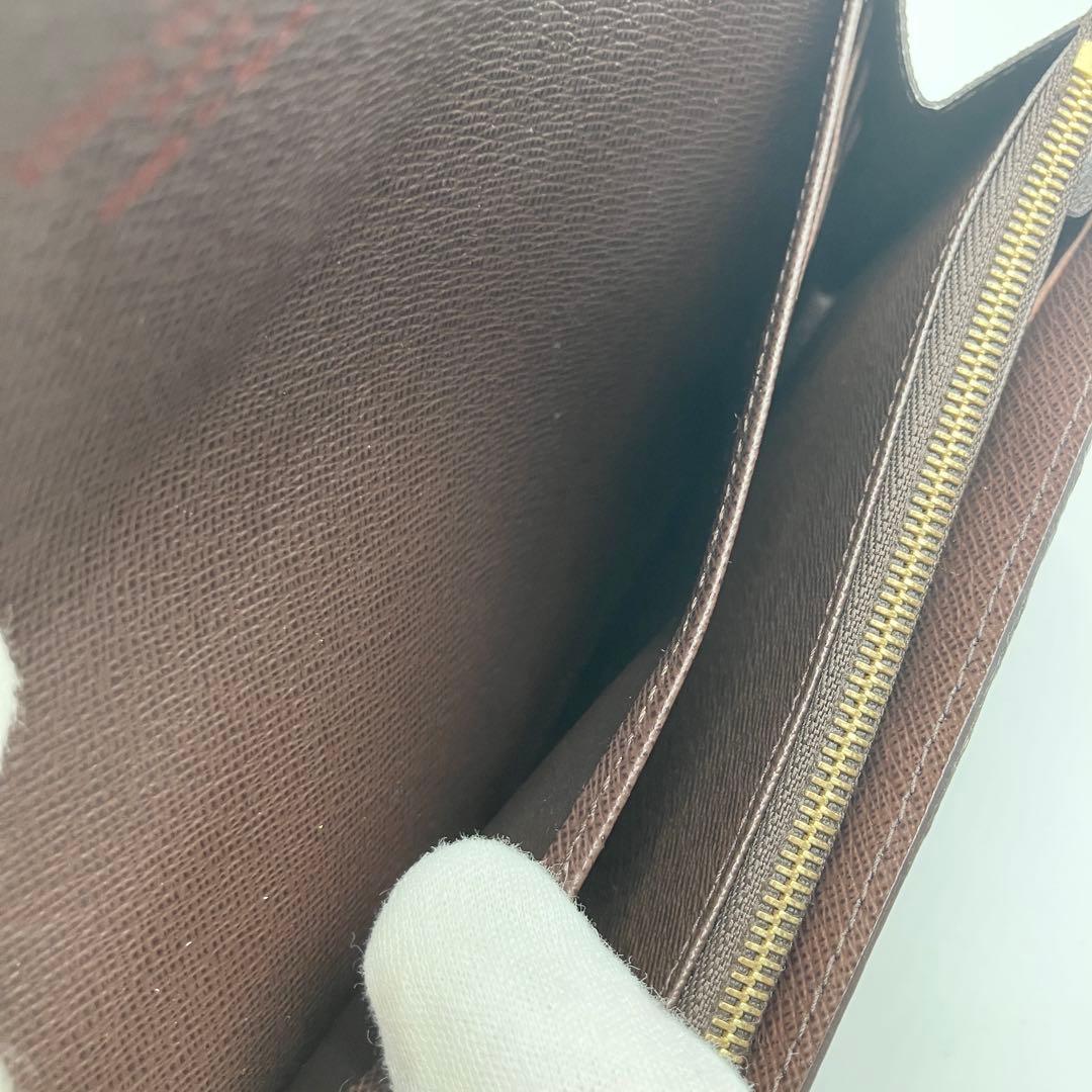 極美品✨ルイヴィトン ダミエ エベヌ ポルトフォイユ サラ 新型 長財布
