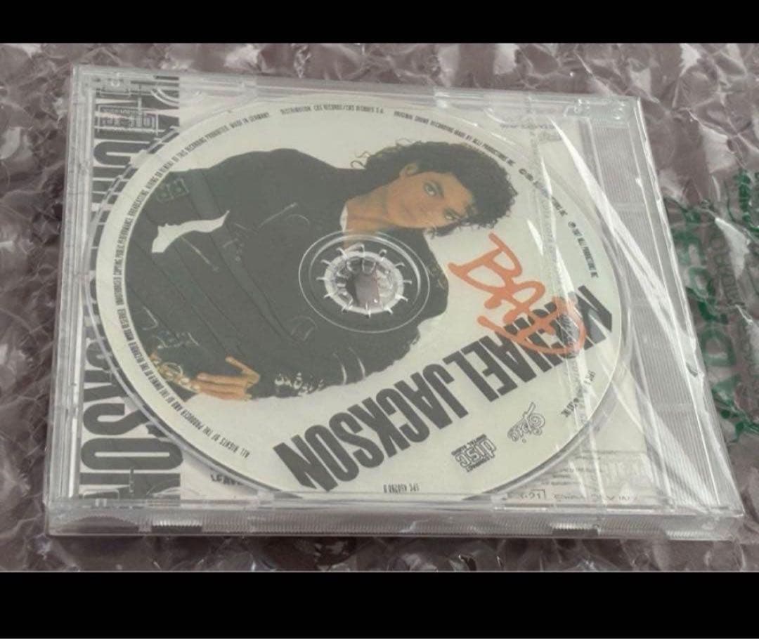 未開封 マイケル ジャクソン BAD CD ピクチャー盤 限定 Michael