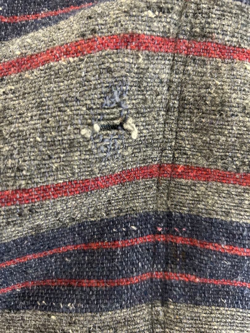 ヴィンテージ　デニムカバーオール コーデュロイ襟付き