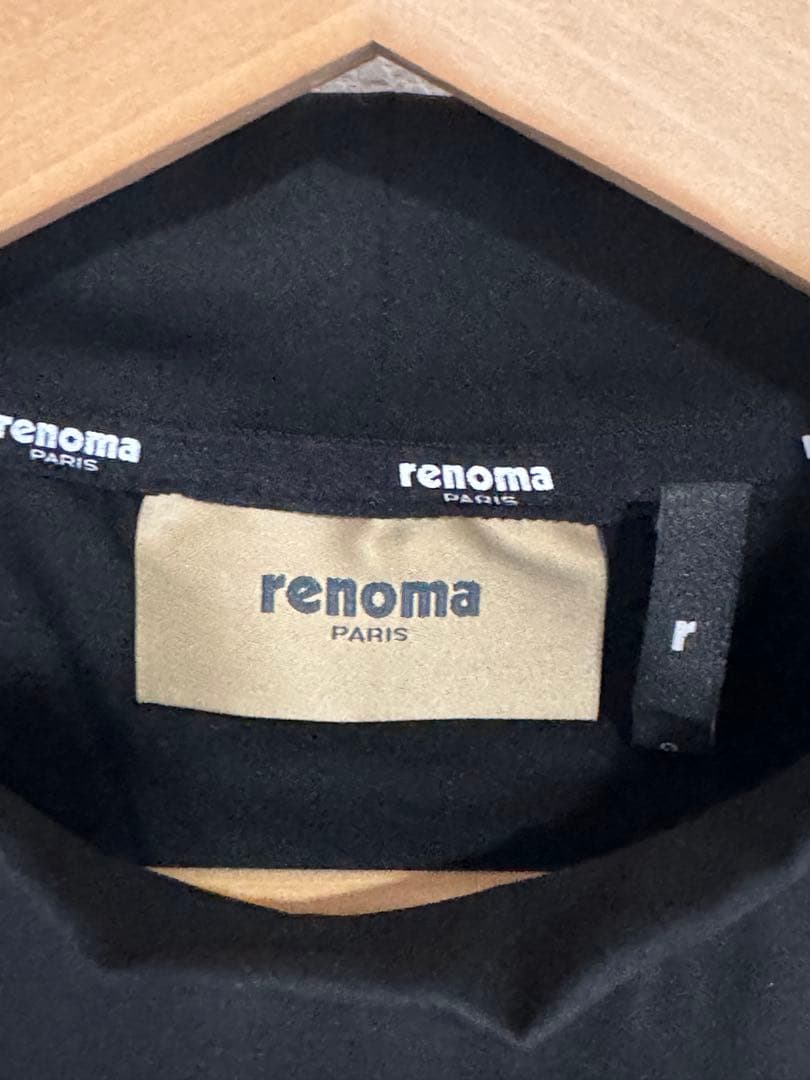 メンズウェア RENOMA GOLF BASIC LOGO MOCKNECK LS M