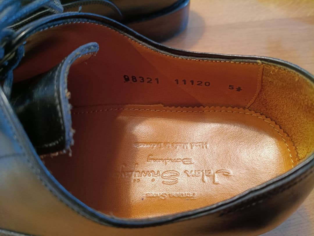 極美品　ジャランスリワヤ　ストレートチップ　24cm 98321 11120