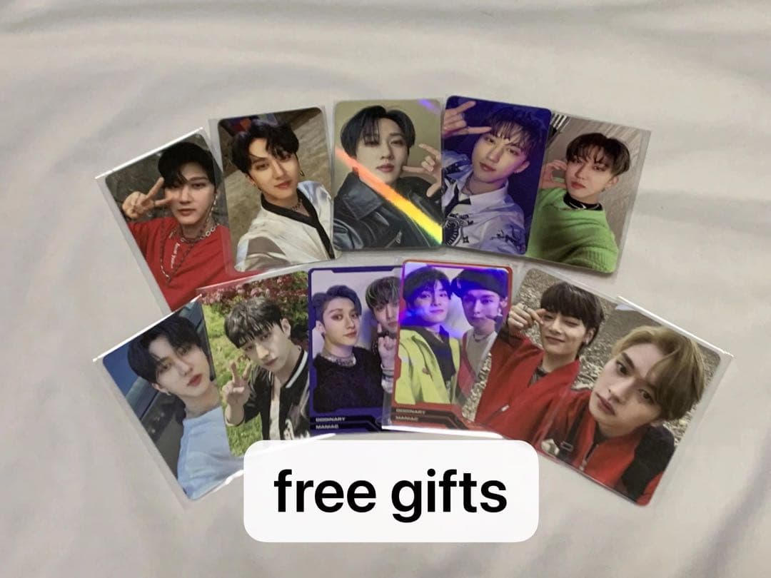 straykids ヒョンジンkms 5star中華トレカ  スキズ 中国 ×9