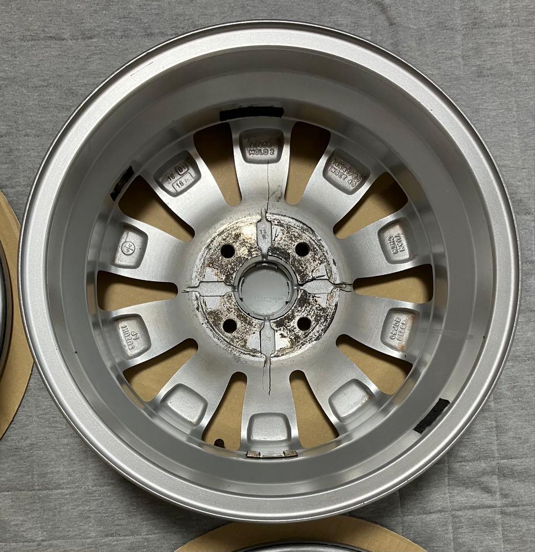 希少 中古 ラパン 純正 ホイール ４本 HE33 LC ショコラ スズキ