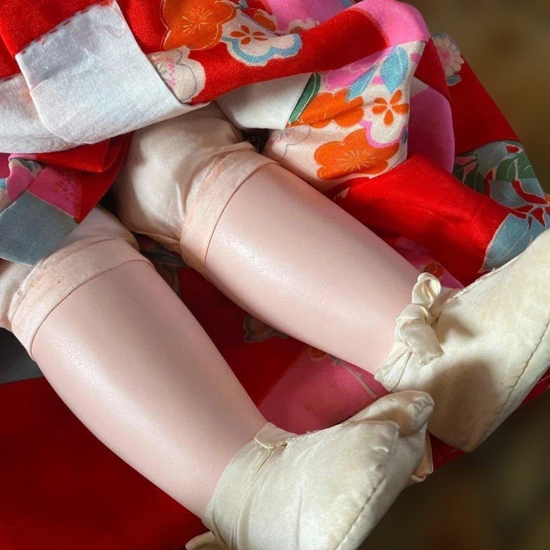 市松人形　１８号　６３ｃｍ　美しい女の子　修理済