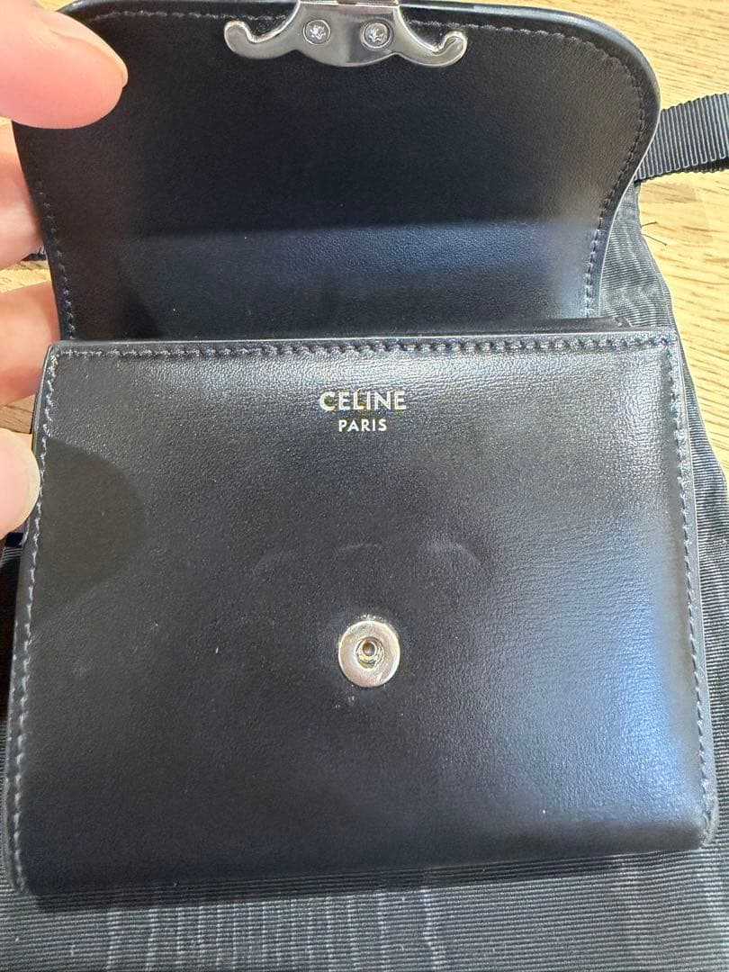 CELINE　セリーヌ　折財布　三つ折財布　コンパクトウォレット　ミニ財布