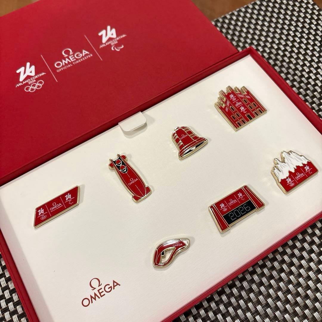 【非売品】オメガ ミラノ オリンピック 2026 ピンバッジ