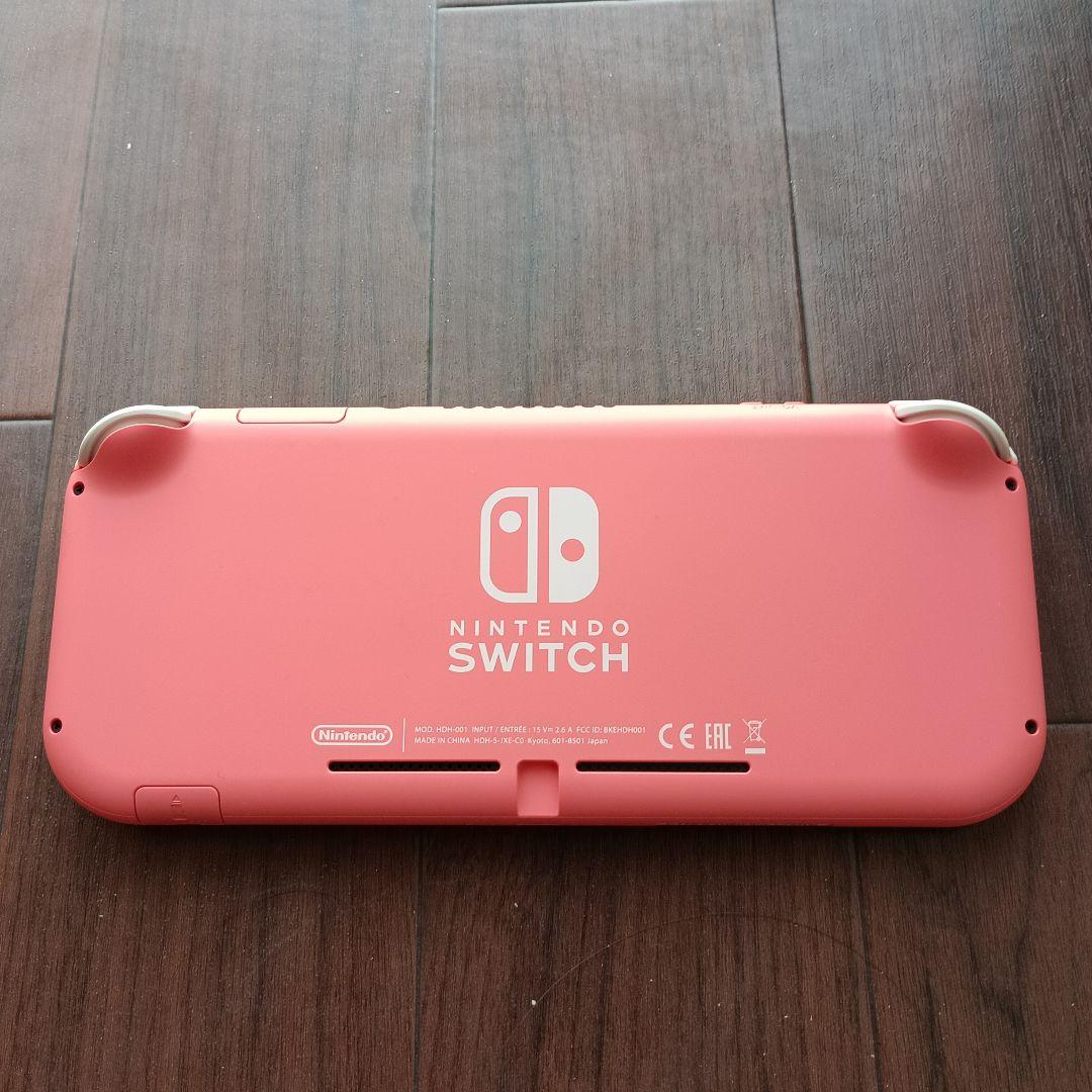 Nintendo Switch Lite ピンク 本体 充電器 ケース付き