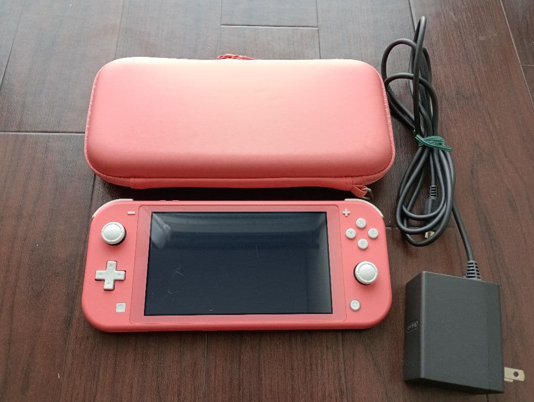 Nintendo Switch Lite ピンク 本体 充電器 ケース付き