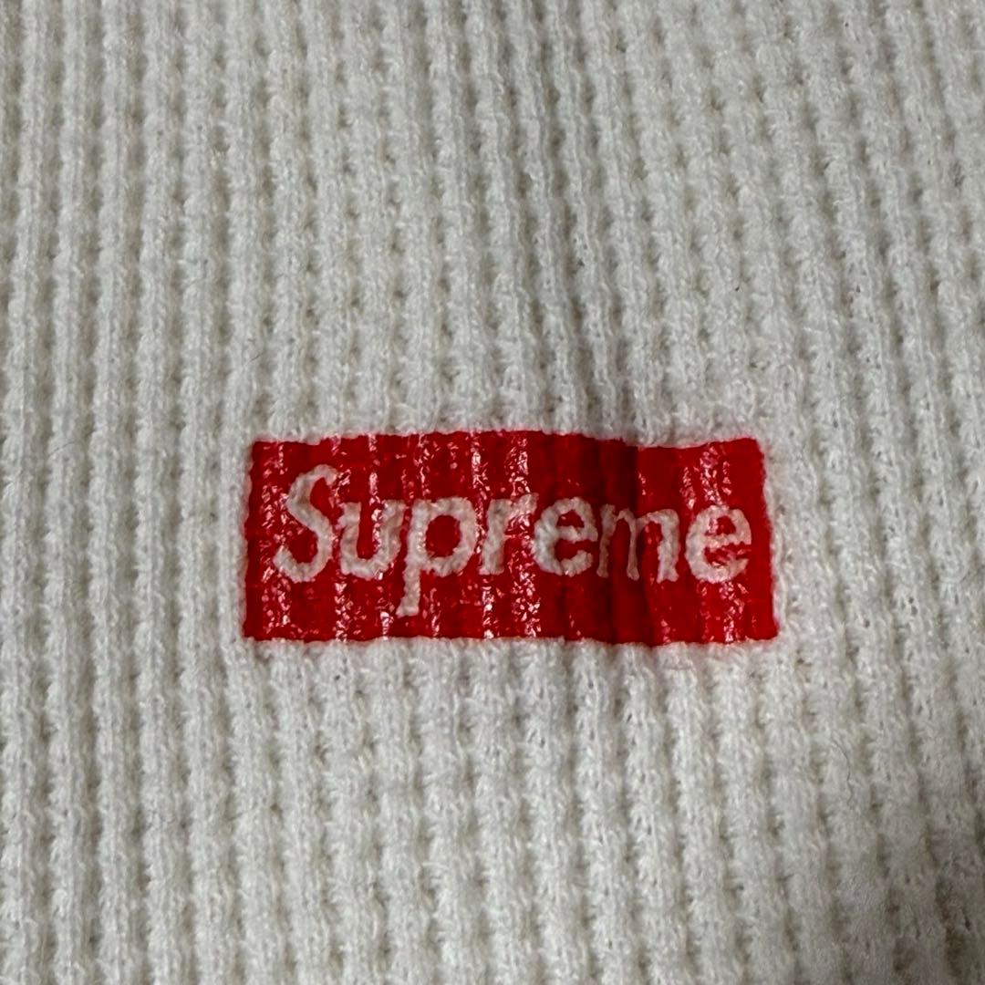 Supreme Hanes Bones Thermal Crew M ホワイト