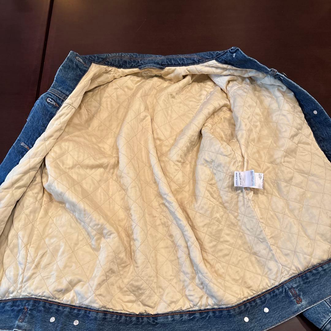 ドリスヴァンノッテン オーバーサイズデニムジャケット　キルティング