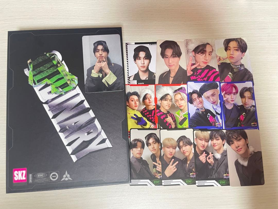 StrayKids アルバム oddinary ハン トレカ コンプ