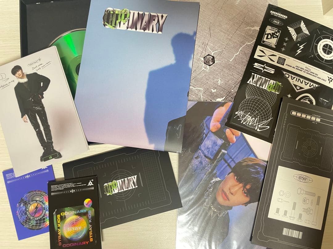 StrayKids アルバム oddinary ハン トレカ コンプ