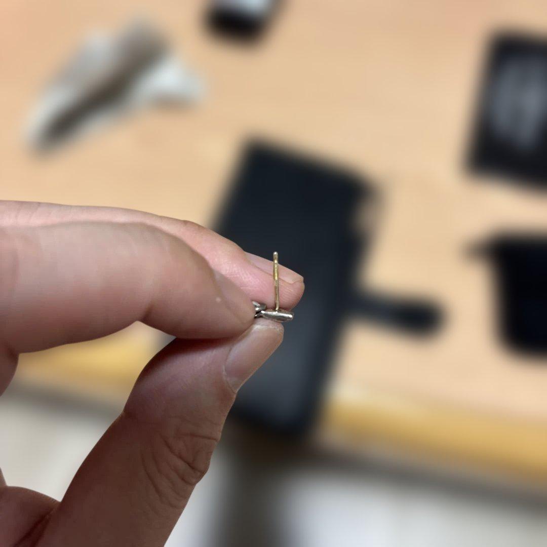 クロムハーツ クロステイル　ドロップ　ピアス