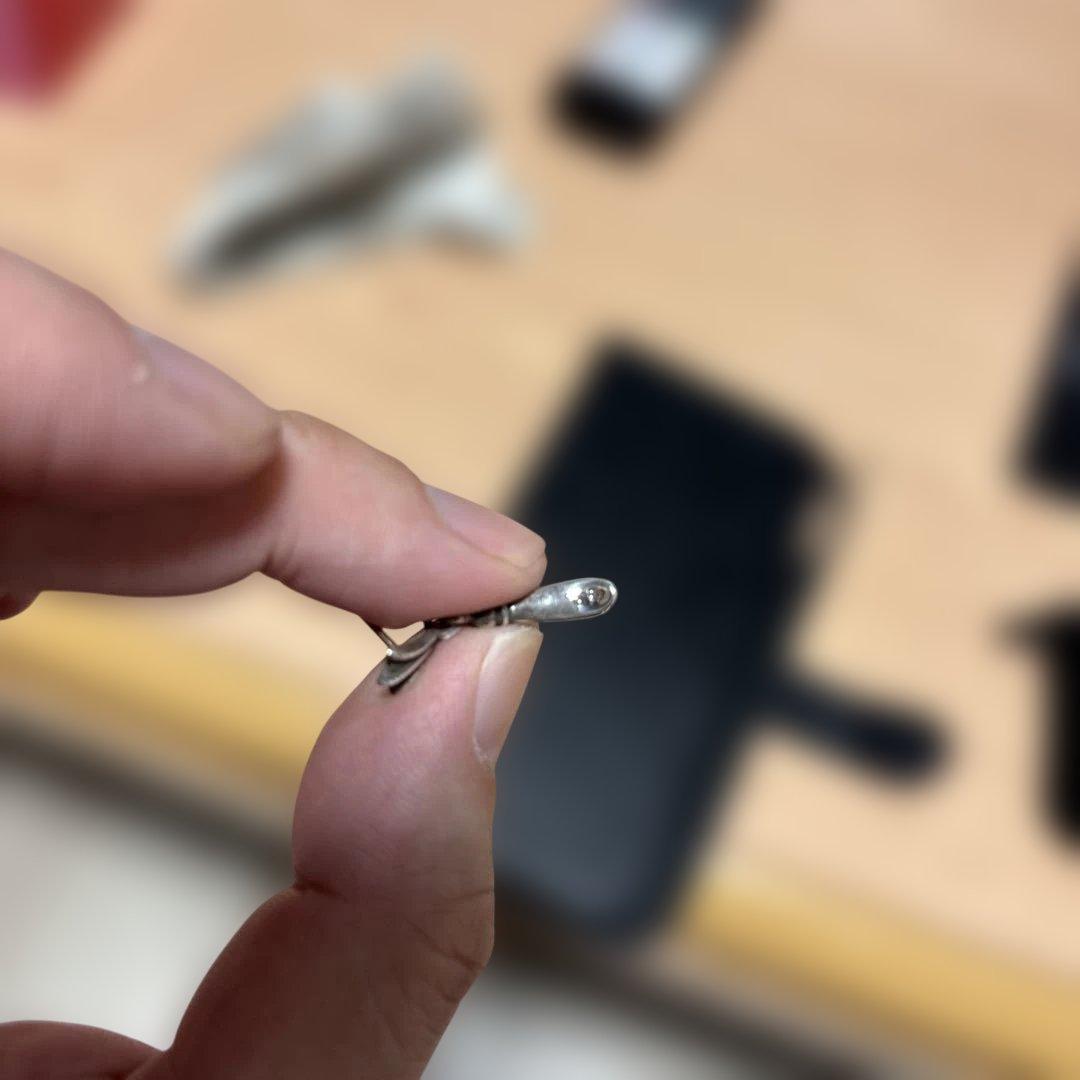 クロムハーツ クロステイル　ドロップ　ピアス