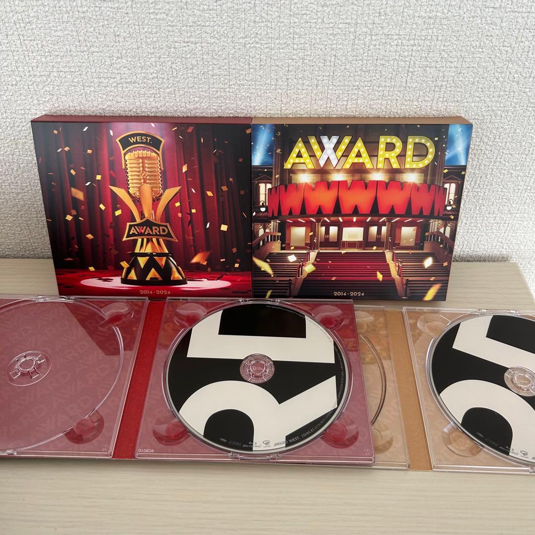 WEST AWARD Blu-rayのみ 初回盤A.B