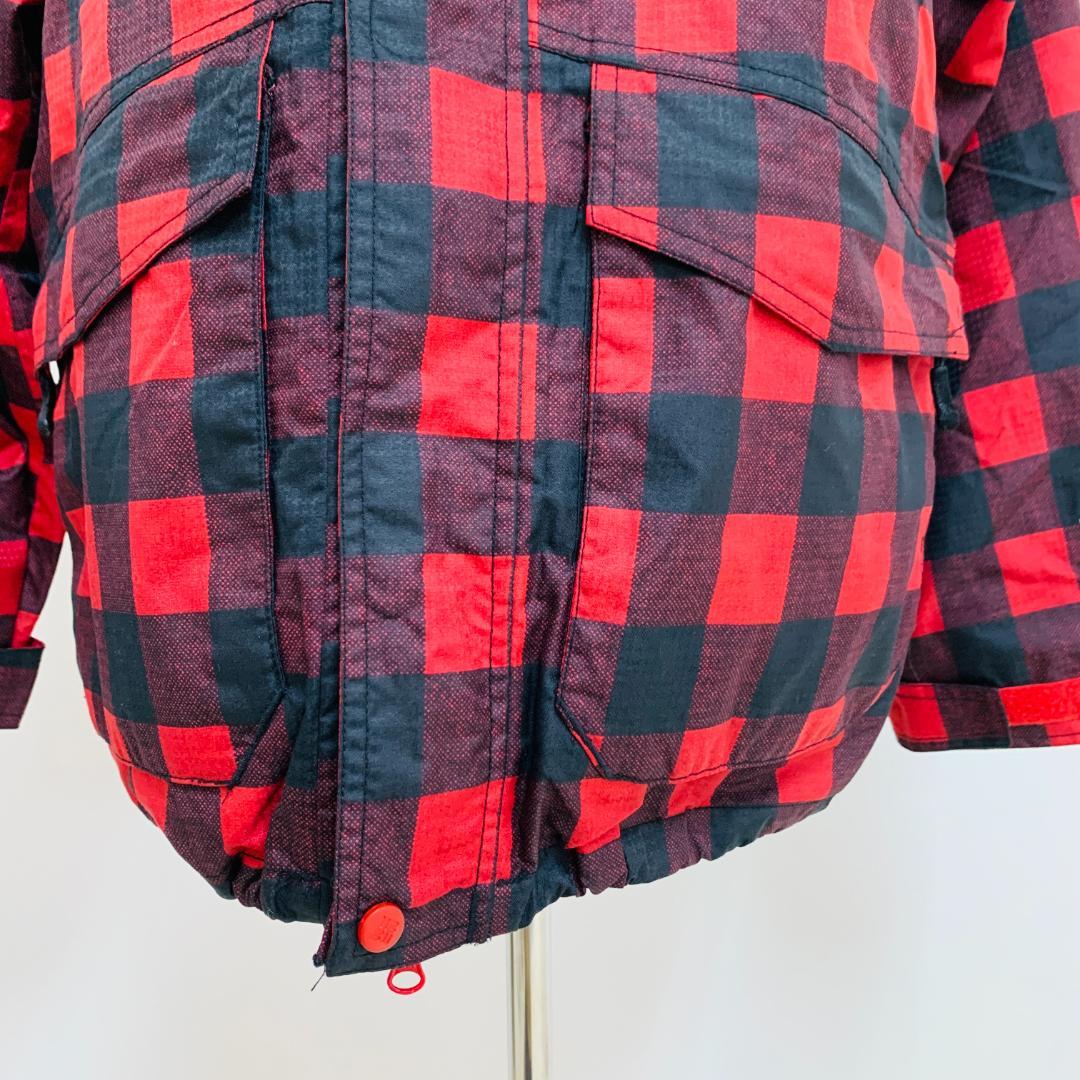 Columbia TITANIUM チェック柄 スノボ スキーウェア M 防寒