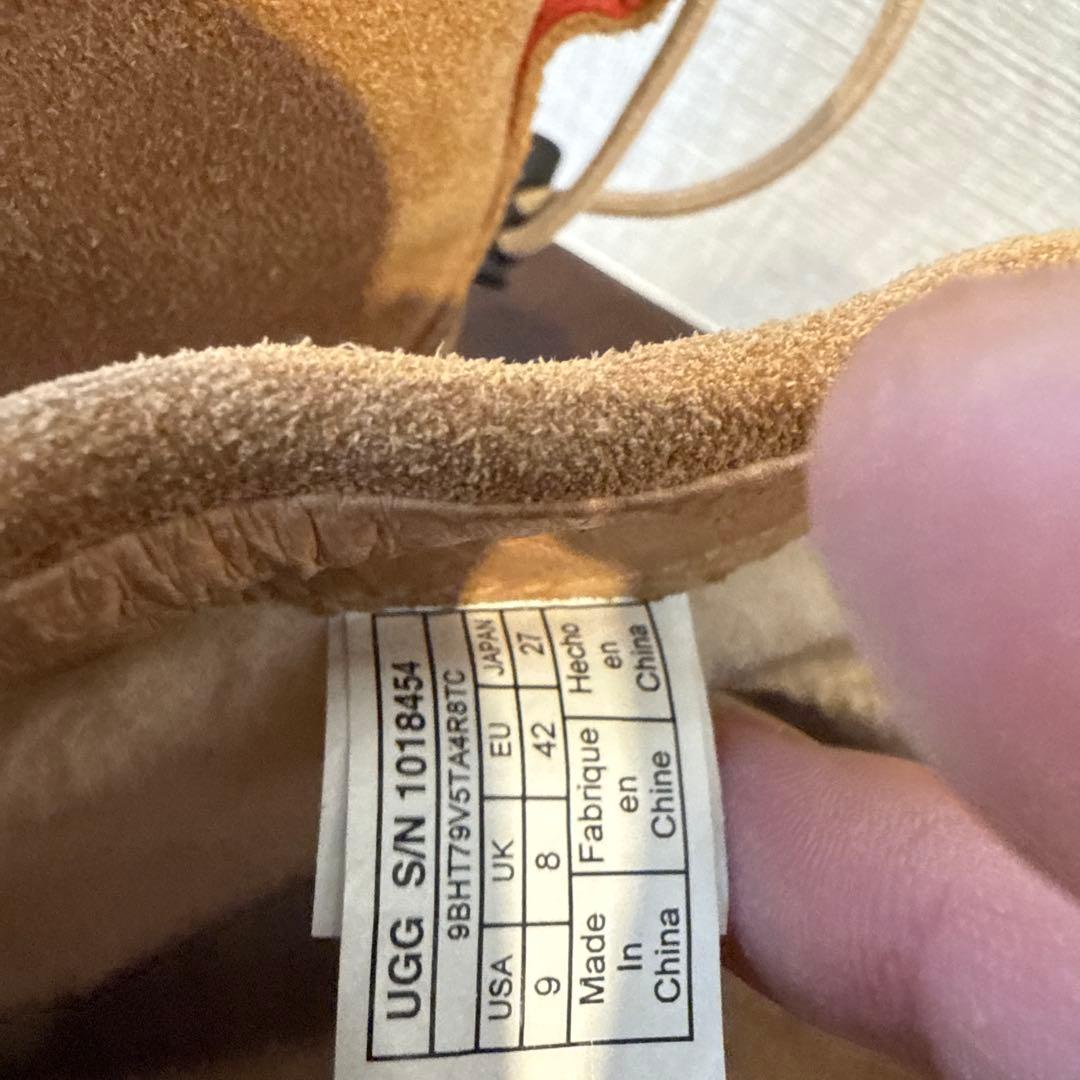 UGG ムートンブーツ ブラウン 9(US) 27センチ　防水