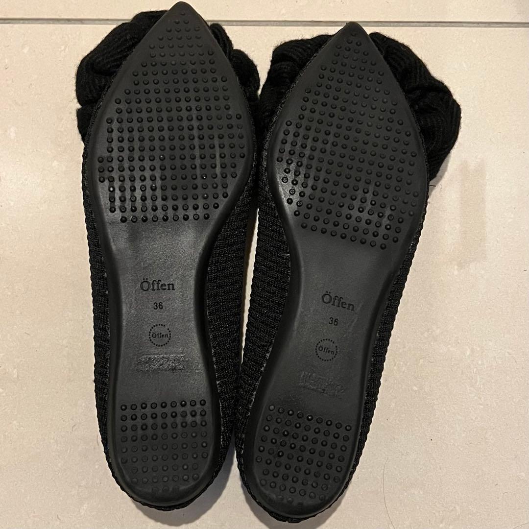 Bibiy Offen コラボシューズ ブラック36