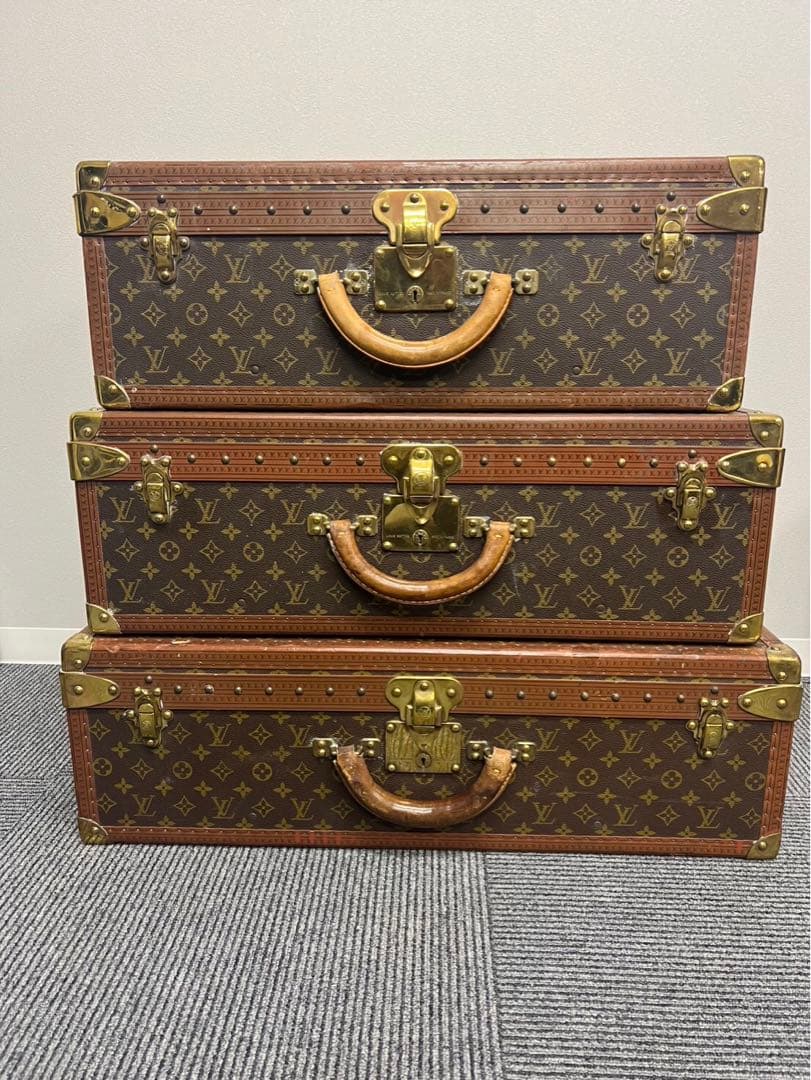 ルイヴィトン　トランク　アルゼール　正規品　セット