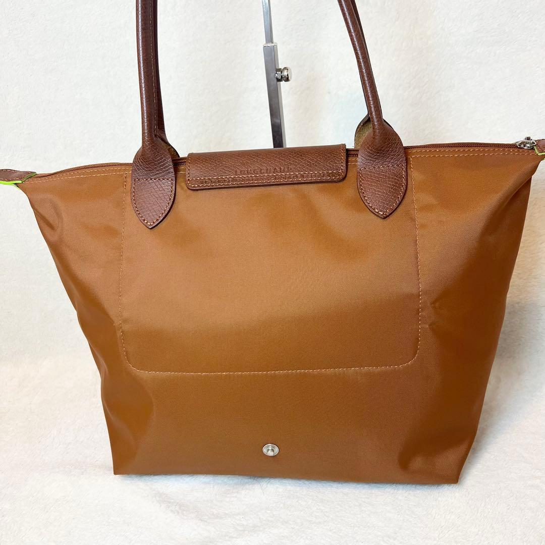 LONGCHAMP ロンシャン ルプリアージュ コニャック トートバッグ A4