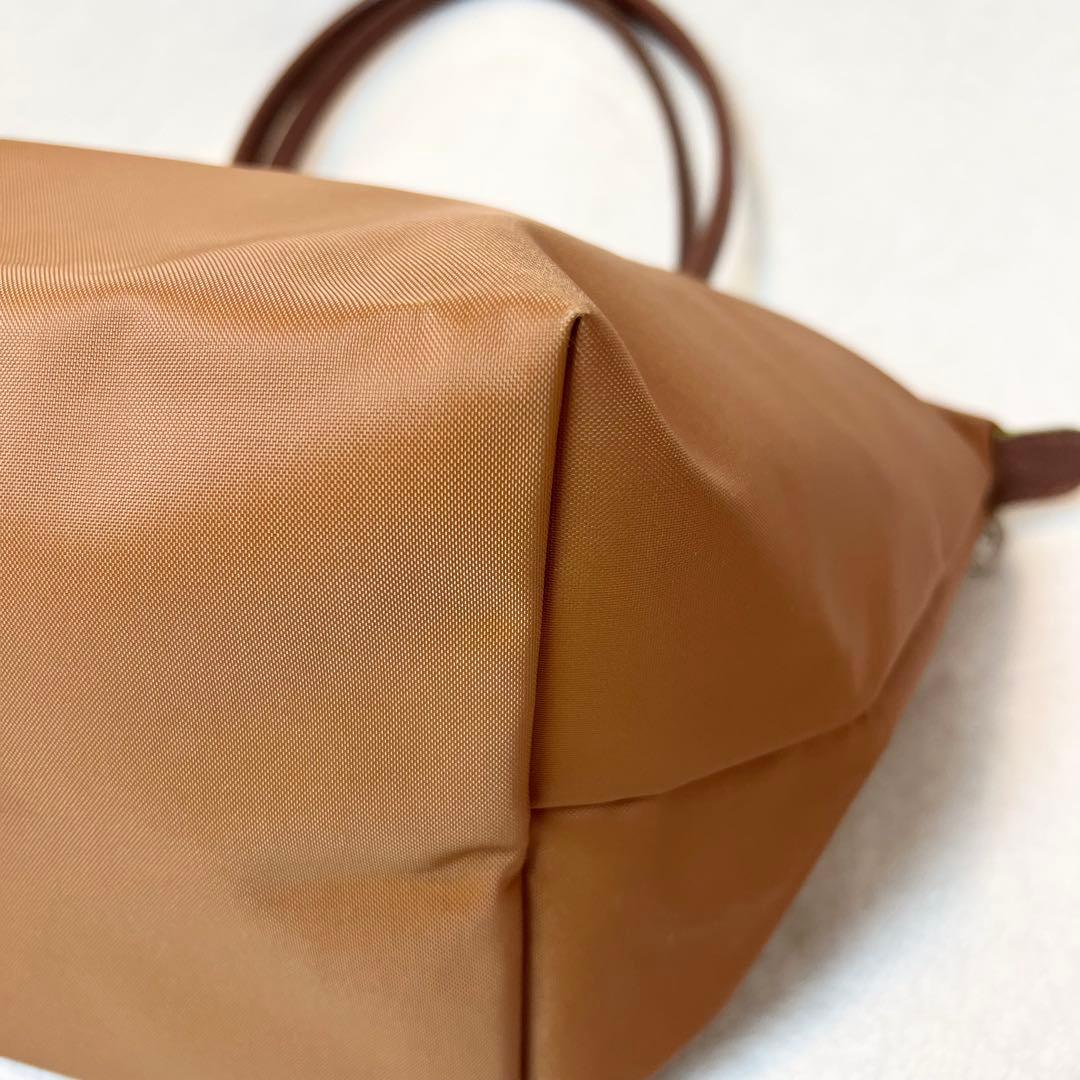 LONGCHAMP ロンシャン ルプリアージュ コニャック トートバッグ A4