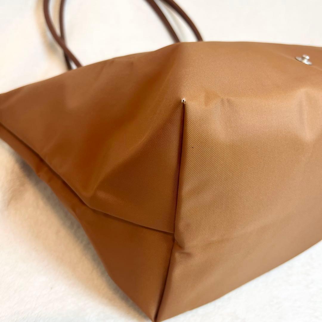 LONGCHAMP ロンシャン ルプリアージュ コニャック トートバッグ A4