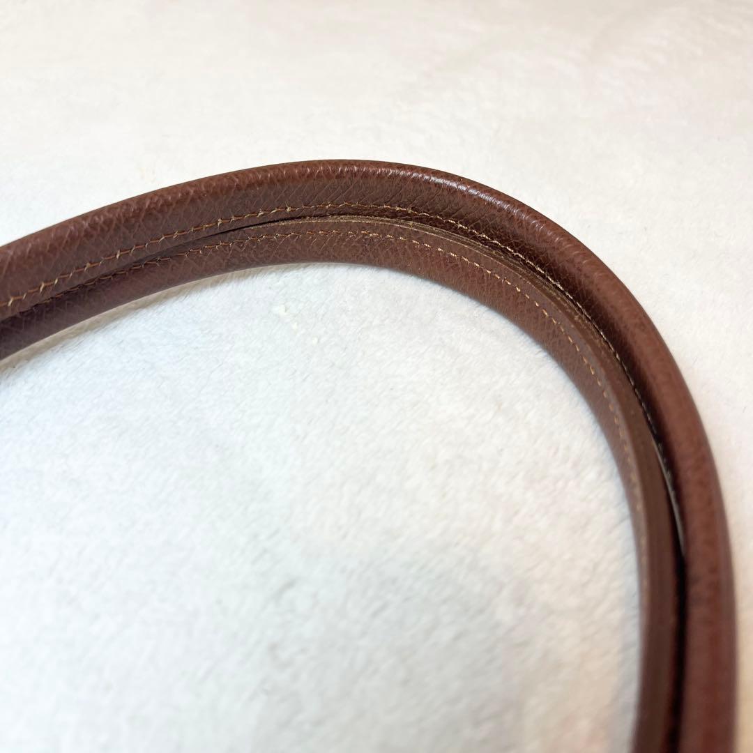 LONGCHAMP ロンシャン ルプリアージュ コニャック トートバッグ A4