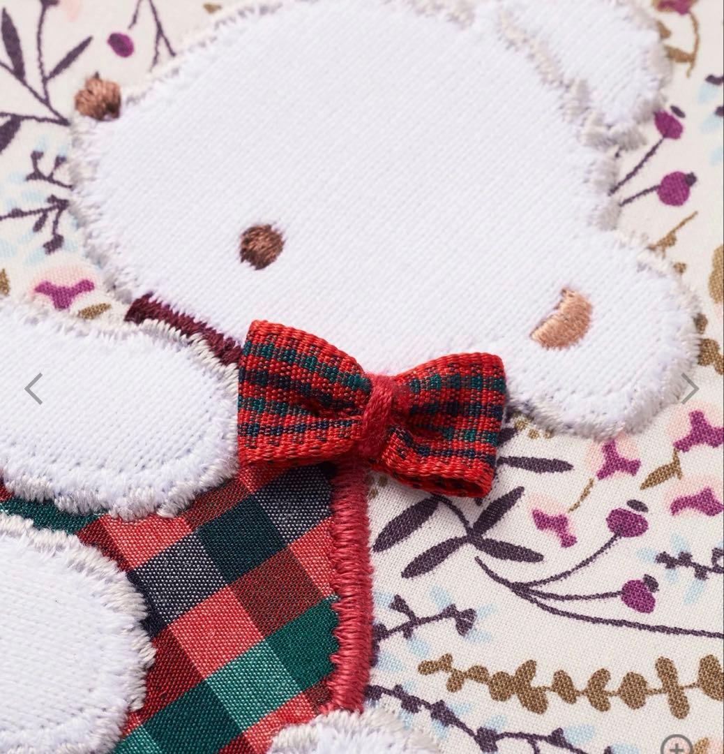 ファミリア　母子手帳ケース　リバティ赤