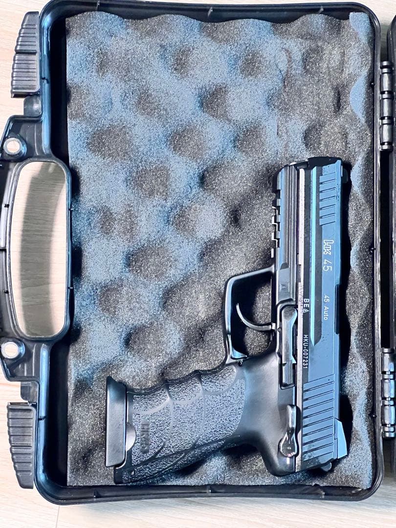 【クリスマスSALE】HK45(ガスガン)×2丁×ケース