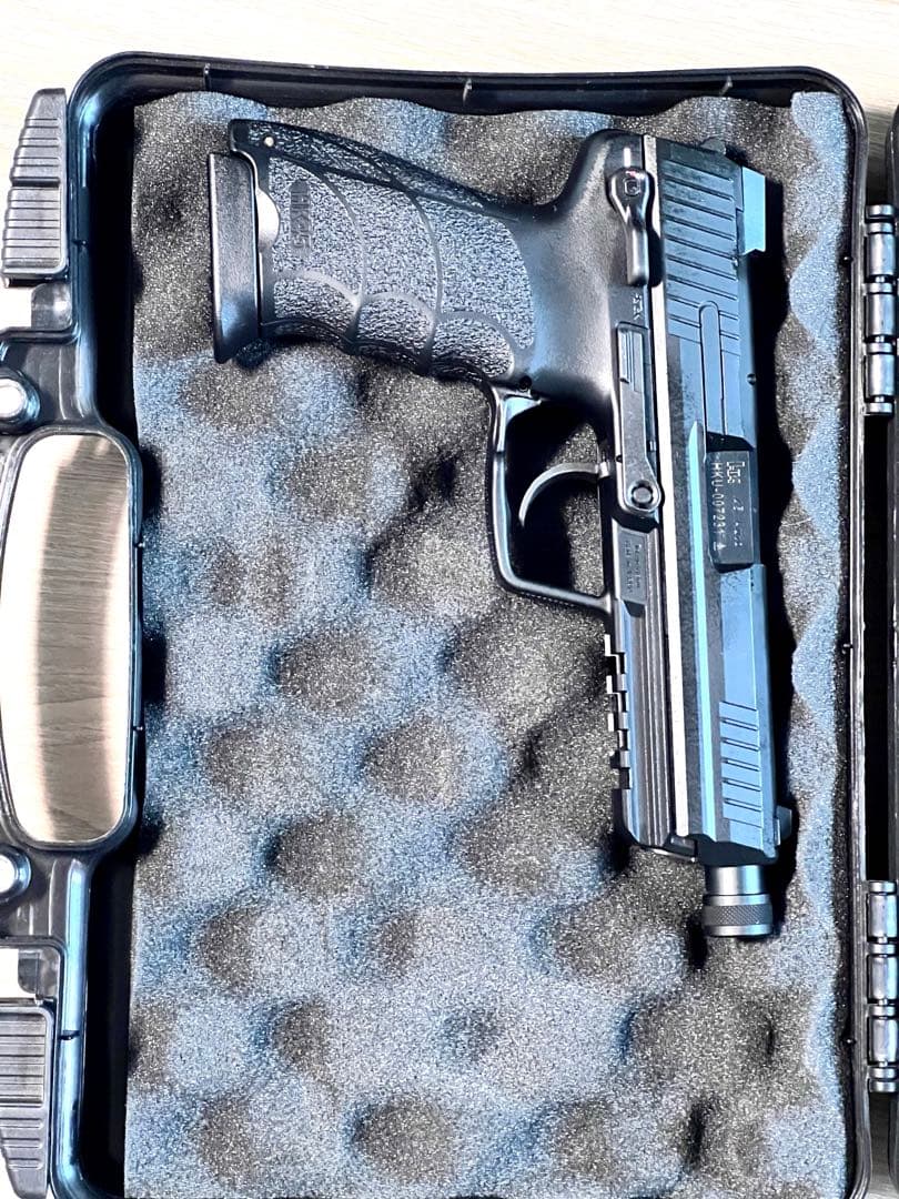 【クリスマスSALE】HK45(ガスガン)×2丁×ケース