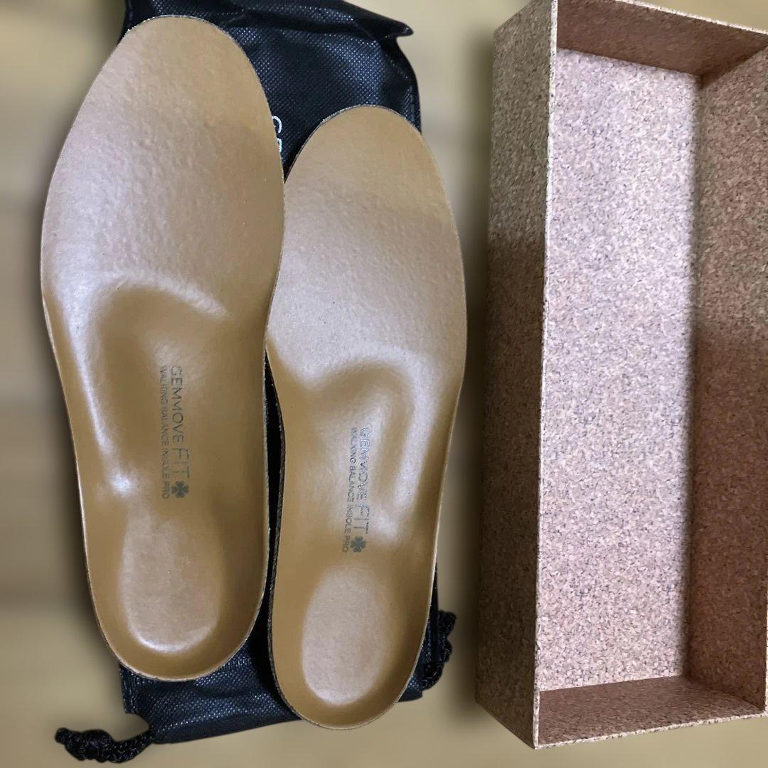 ジェンムーブフィット ウォーキング バランス インソール 24mm