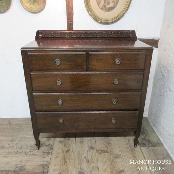 イギリス アンティーク 家具 チェスト 洋服タンス ドロワーズ 収納 6794d