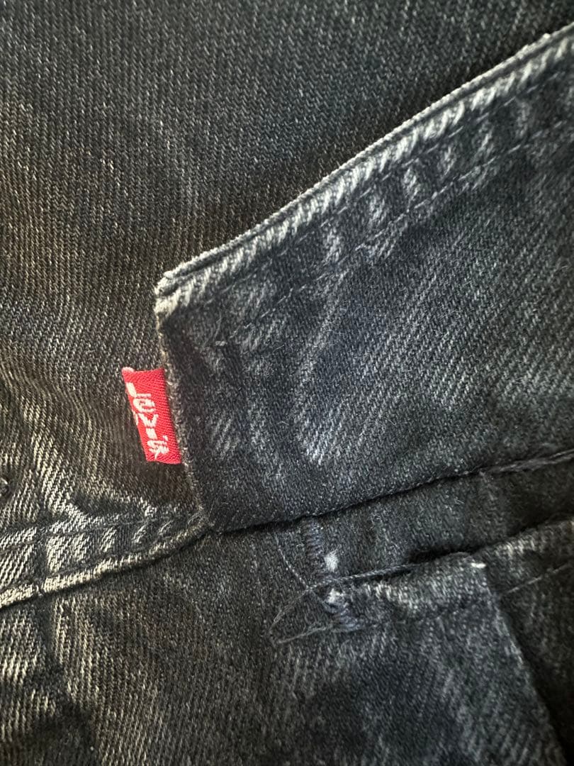 ［早い者勝ち！超希少！ビックサイズ］90s リーバイス ブラックデニム USA