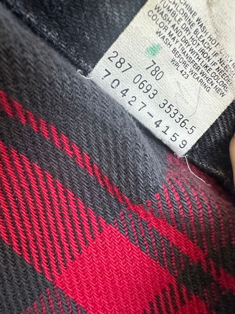 ［早い者勝ち！超希少！ビックサイズ］90s リーバイス ブラックデニム USA