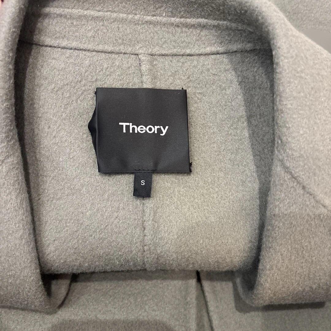 theory セオリー　エッセンシャルリバーコート　カシミヤ混　チェスターコート