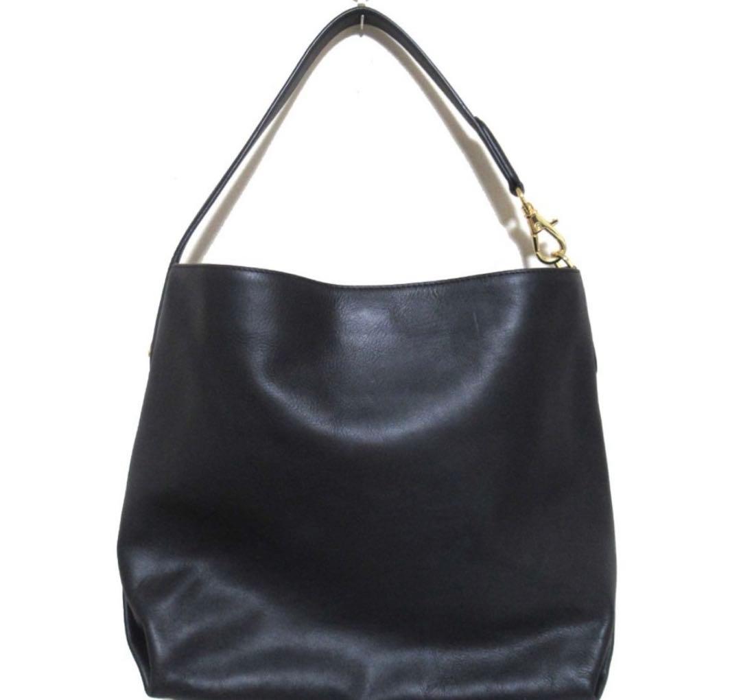 【リエ様】ラルフローレン　レザー ショルダーバッグ