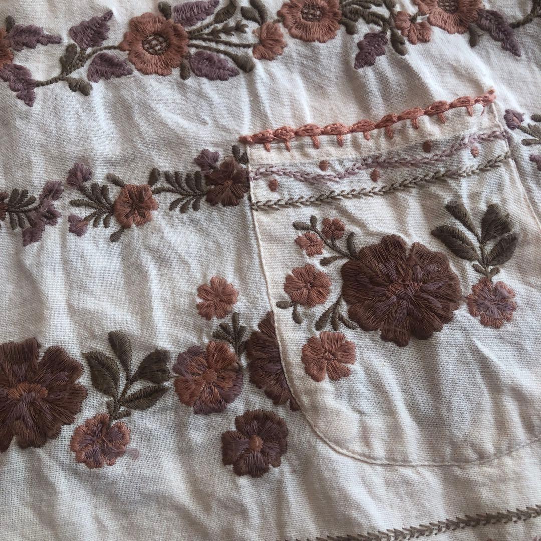 Apolina 花柄刺繍ワンピース　5-7