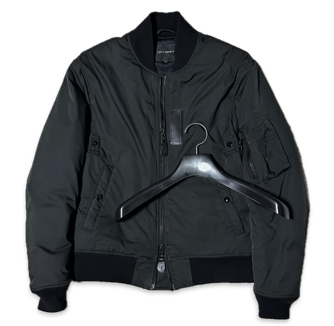 1piu1uguale3 BLACK MILITARY MA-1 Ⅳ