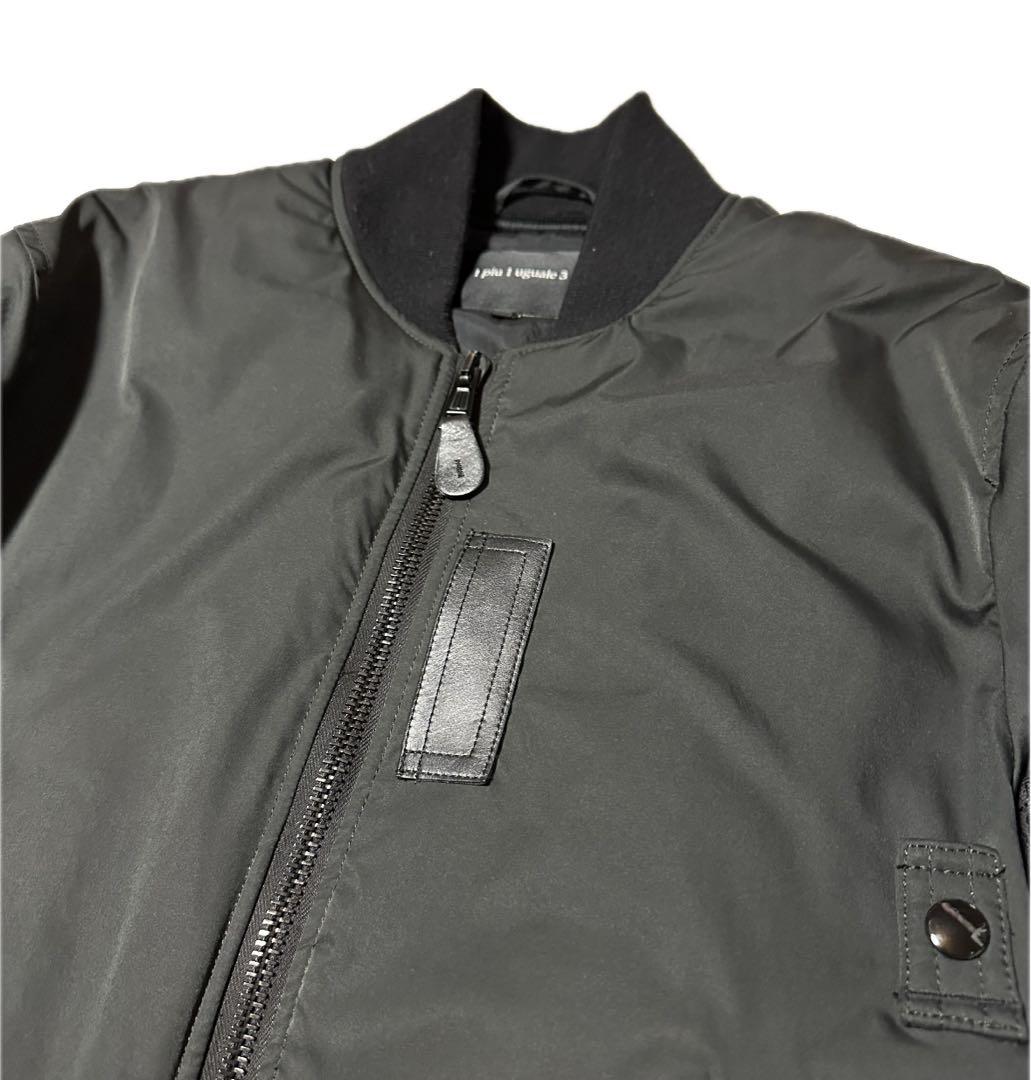 1piu1uguale3 BLACK MILITARY MA-1 Ⅳ