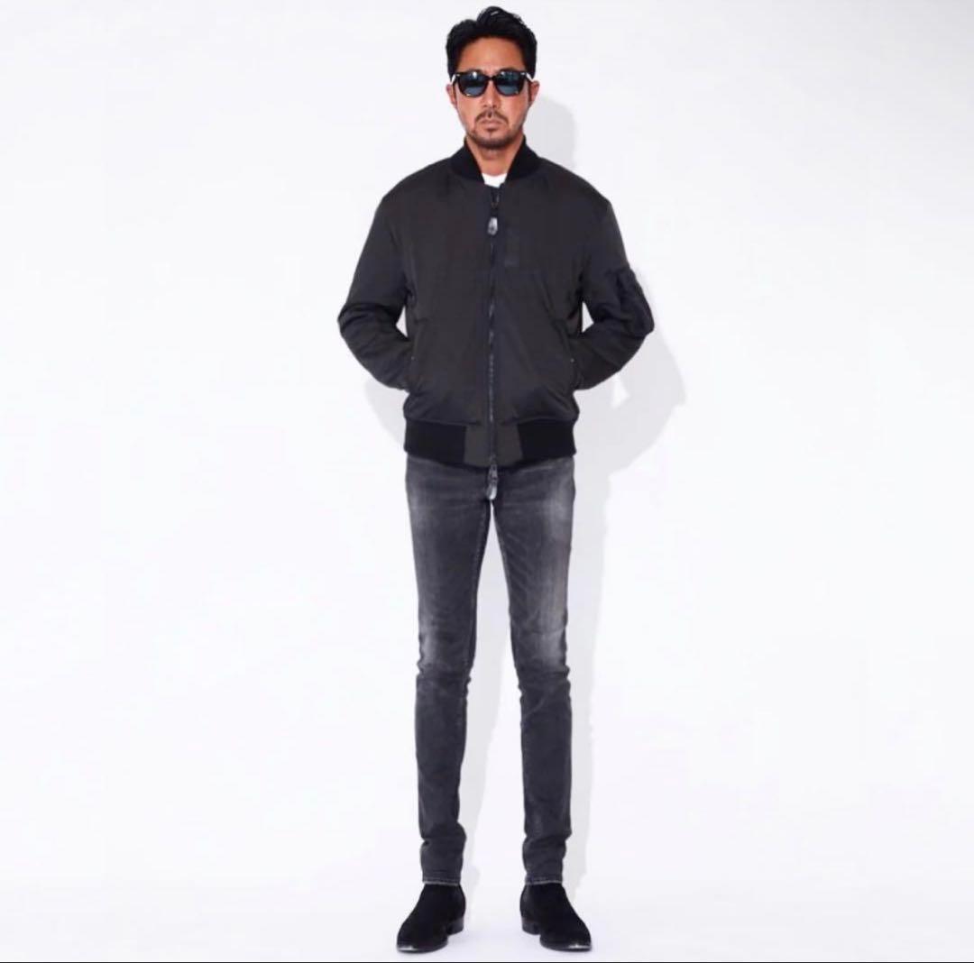 1piu1uguale3 BLACK MILITARY MA-1 Ⅳ